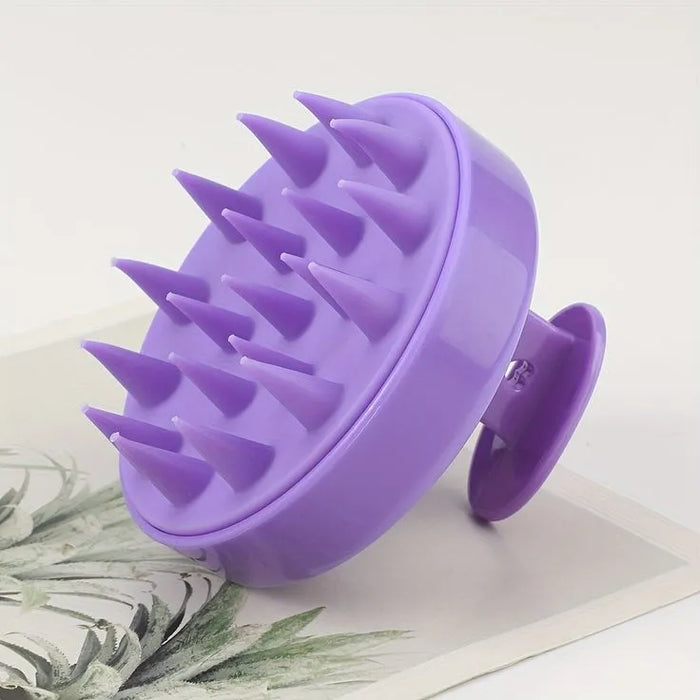 Silk Essence Scalp Massager – Shampoo Brush for Hair Growth & Relaxation