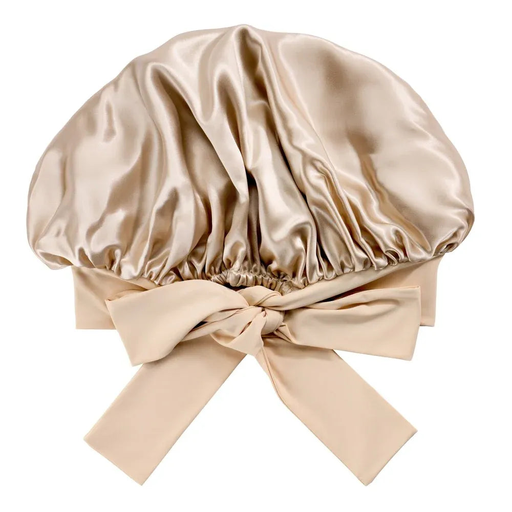 Silk Hair Bonnet — Overnight Hair Protection for Frizz-Free, Healthy Hair