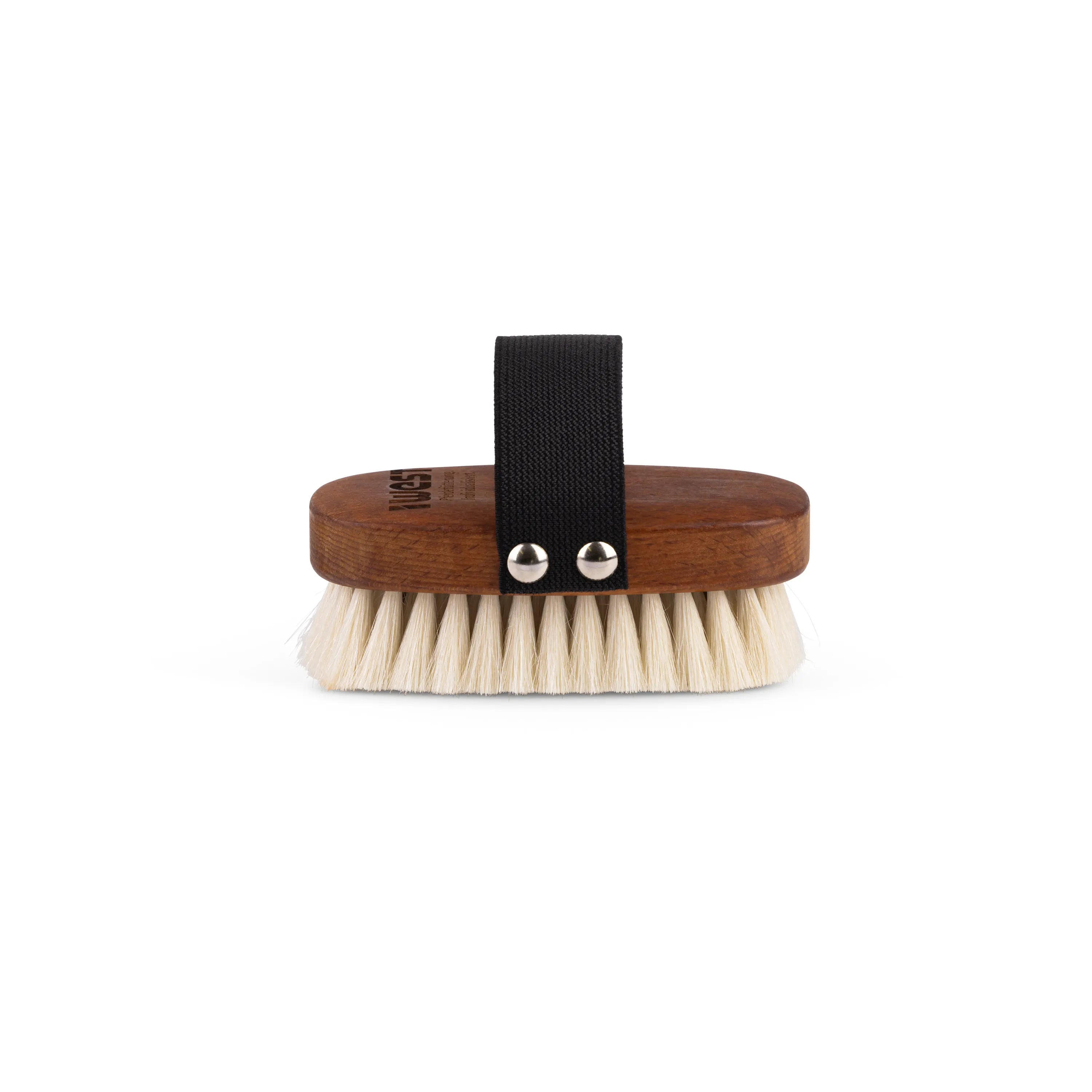 Natural Bristle Dry Body Brush — Exfoliating Massage Brush for Smooth, Glowing Skin