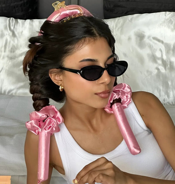 Silk heatless curler